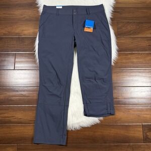 Columbia Women's Size 16 Short 16S Ink Saturday Trail Convertible Stretch Pants